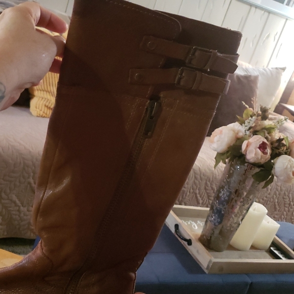 NWT Brown Riding Boot - Picture 2 of 4